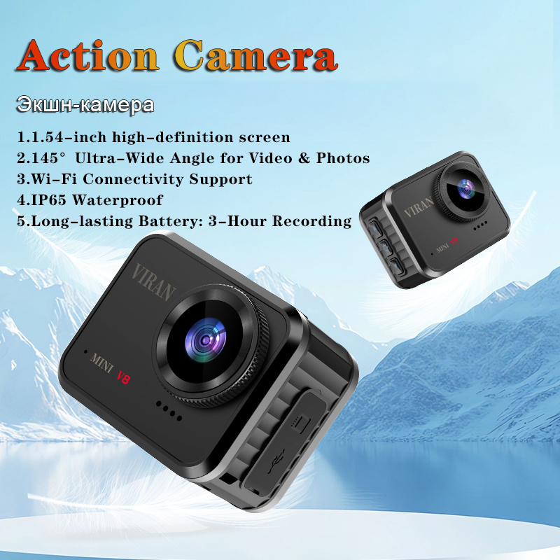 Home Cinema Hd - กล้องแอคชั่นขนาดเล็ก 4K Ultra HD 16MP บันทึกวิดีโอได้นาน