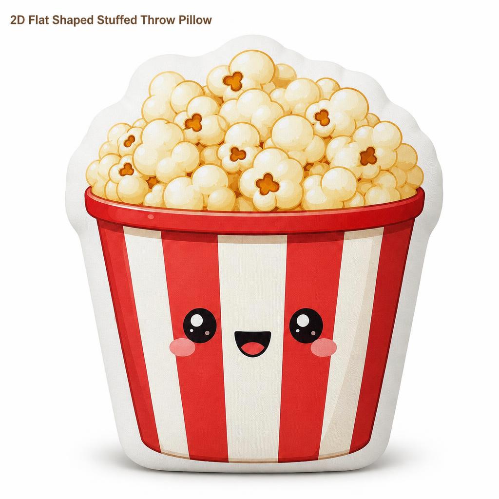 หมอนอิงตุ๊กตาป๊อปคอร์นน่ารักสไ - Home Cinema Food บทวิจารณ์และราคา