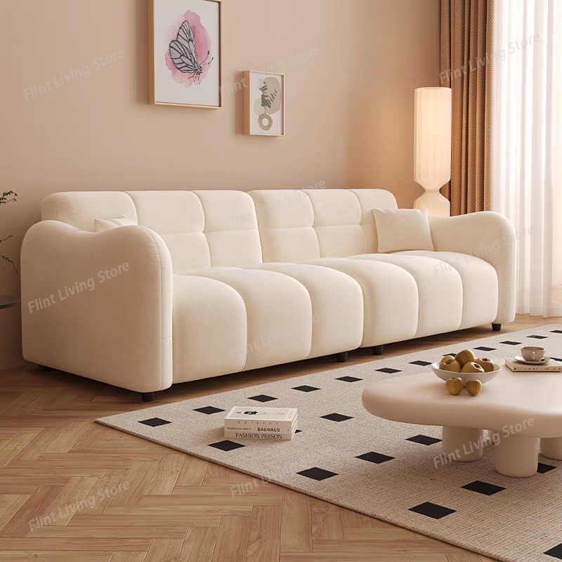 โซฟาห้องนั่งเล่นแบบครีมโทนสีผ่ - Home Cinema Room Accessories บทวิจารณ์และราคา