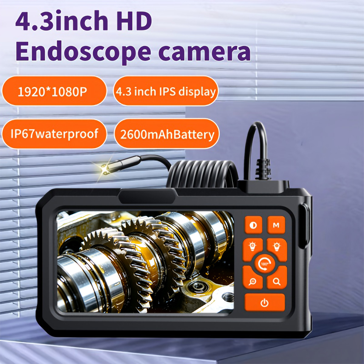 กล้องเอนโดสโคปอุตสาหกรรมหน้าจอ - Home Cinema Hd บทวิจารณ์และราคา