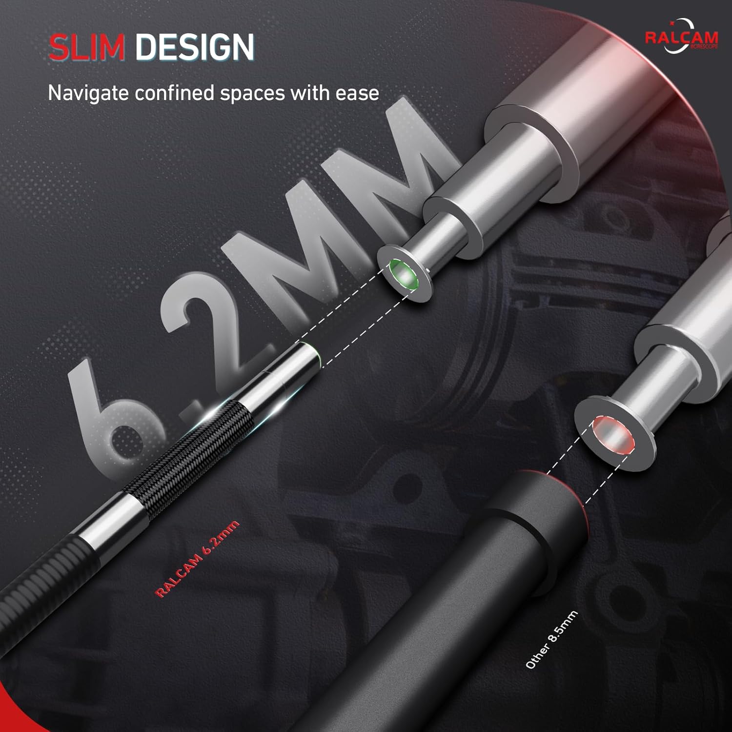 กล้องเอ็นโดสโคป Ralcam พร้อมไฟ - Home Cinema Hd บทวิจารณ์และราคา