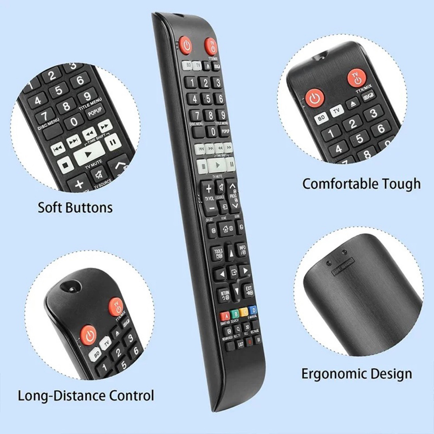 รีโมทคอนโทรล AK59-00176A สำหรั - Home Cinema System Samsung บทวิจารณ์และราคา