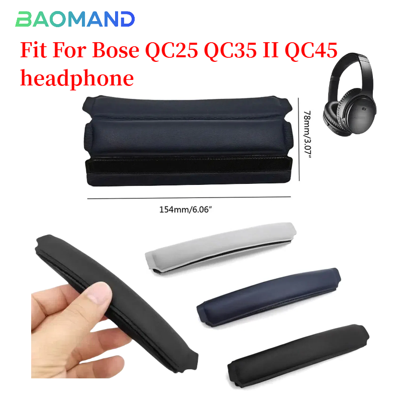 เปลี่ยนแผ่นรองหูฟังสําหรับหูฟั - Bose Headphone Qc45 บทวิจารณ์และราคา