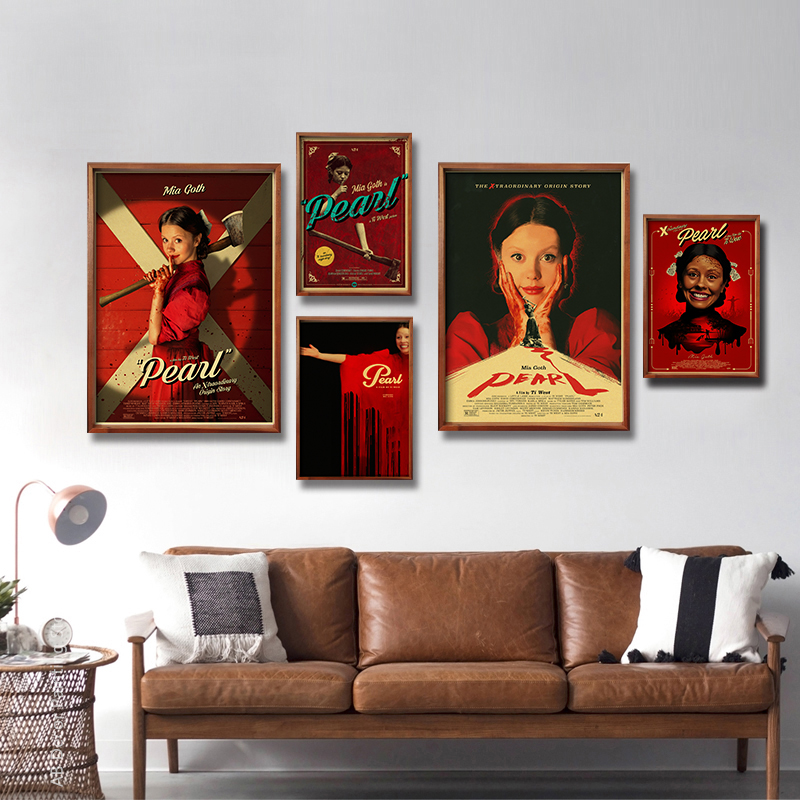 Retro Pearlโปสเตอร์2022ภาพยนตร - Home Cinema Room Accessories บทวิจารณ์และราคา