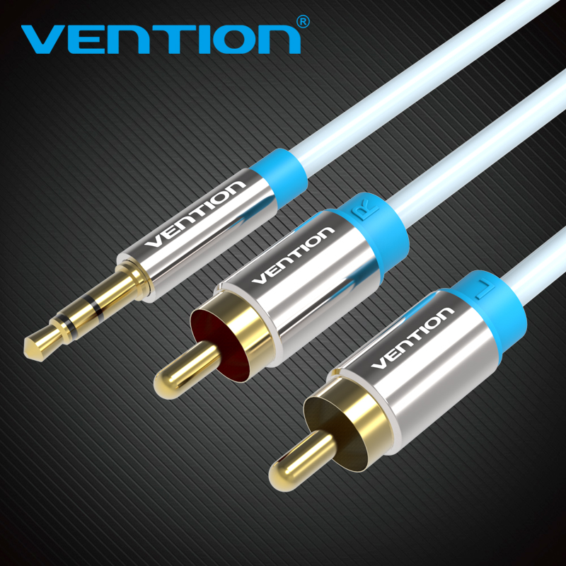 Vention สาย RCA 3.5 ถึง 2rca ส - Home Cinema Ampli บทวิจารณ์และราคา